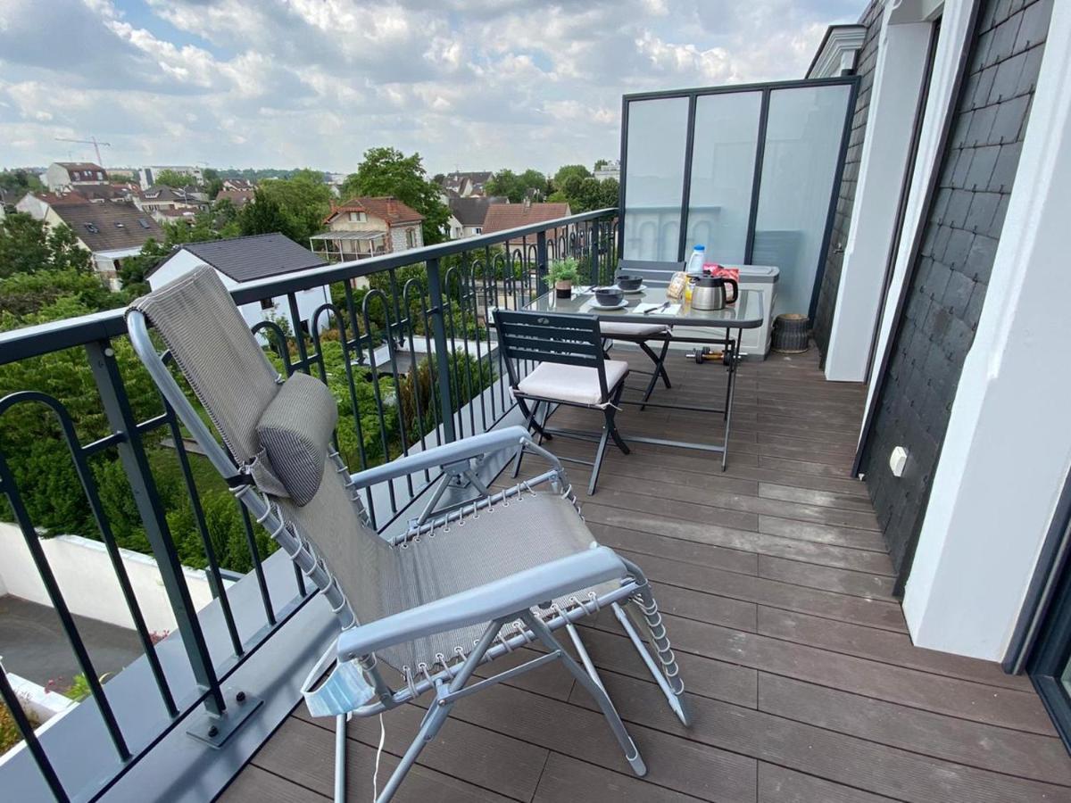 35M2 Neuf, Plein Sud, Dernier Etage Avec Terrasse Apartman Noisy-le-Grand Kültér fotó